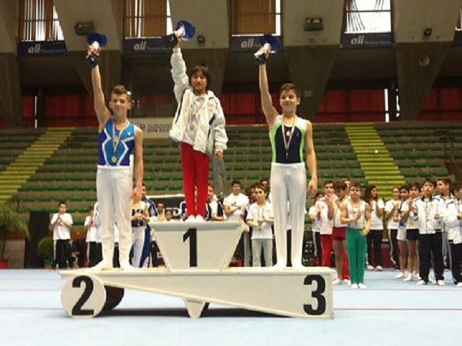 IL PODIO ALLIEVI 2^ FASCIA