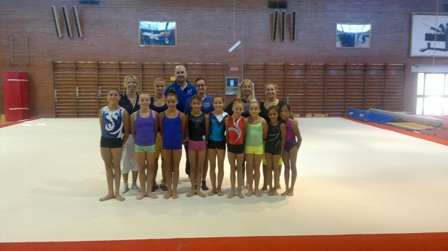 GINNASTE E TECNICI DELLE MARCHE CON IL RESP. ACC. NAZ. ROMA