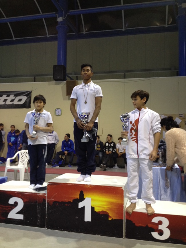 PODIO ALLIEVI 3^ FASCIA