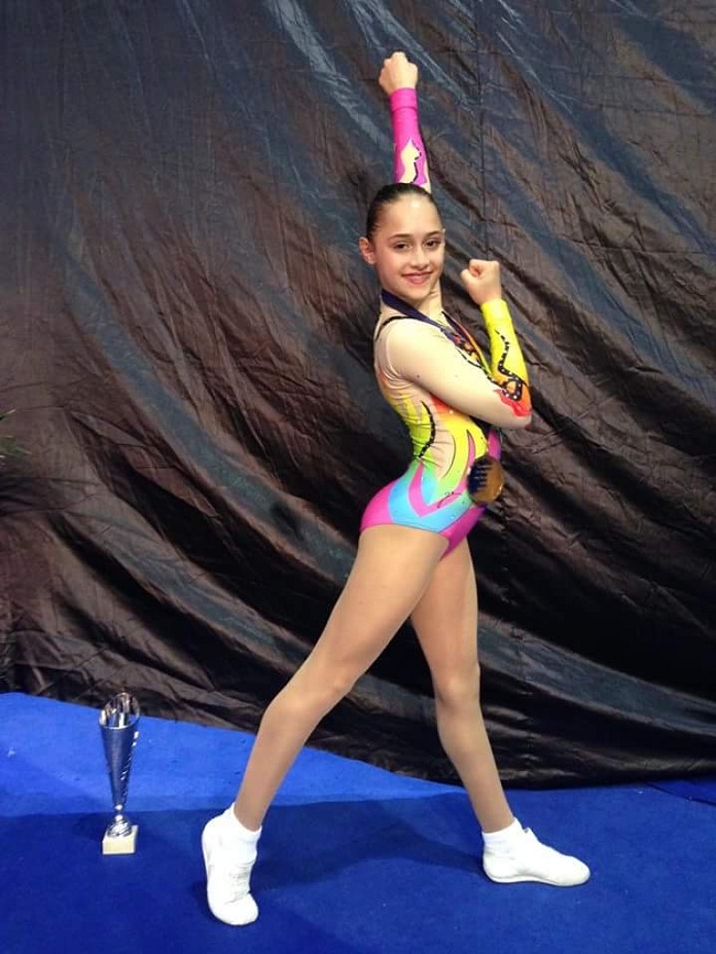 ARIANNA CIURLANTI DELLA GINNASTICA MACERATA