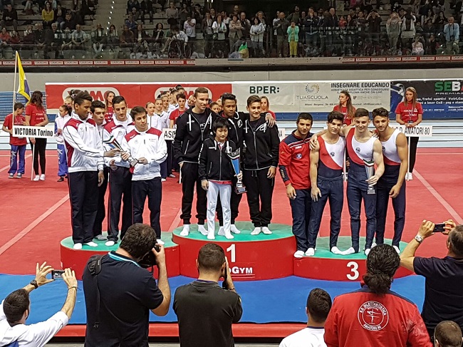 TORINO - IL PODIO DELLA 4^ DI SERIE B NAZ.