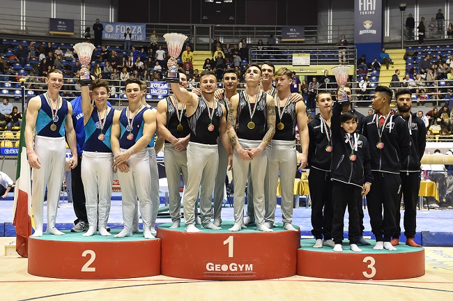 IL PODIO A2 GAM DI TORINO